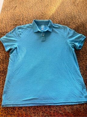Sonoma Men's Teal Polo Shirt